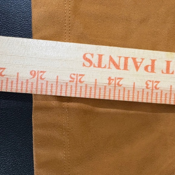 Soft Surroundings Embroidered Floral Tank Top Womens L Brown Faux Suede Boho - Picture 9 of 10